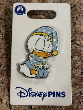 Disney Parks Donald Sleeping Baby Pin NEW